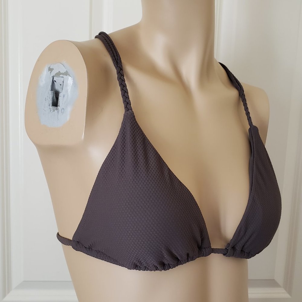 Swimwear Piha Macrame Triangle Bra Top SZ 6 / S